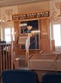 Das Bild zeigt die Synagoge von innen.