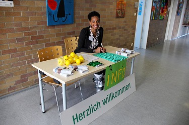 Infostand ist bereit