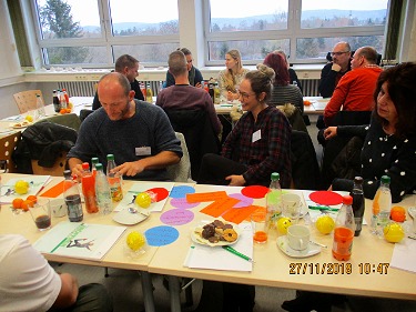 Anleiter beim Workshop Anleiter bearbeiten Thema im Workshop